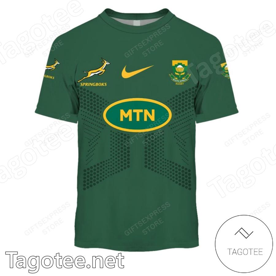 South African Springboks Personalized T-shirt, Hoodie a