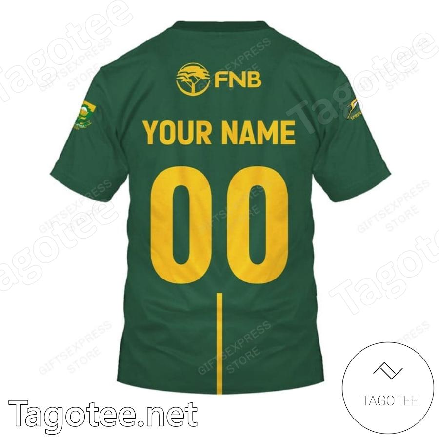 South African Springboks Personalized T-shirt, Hoodie b