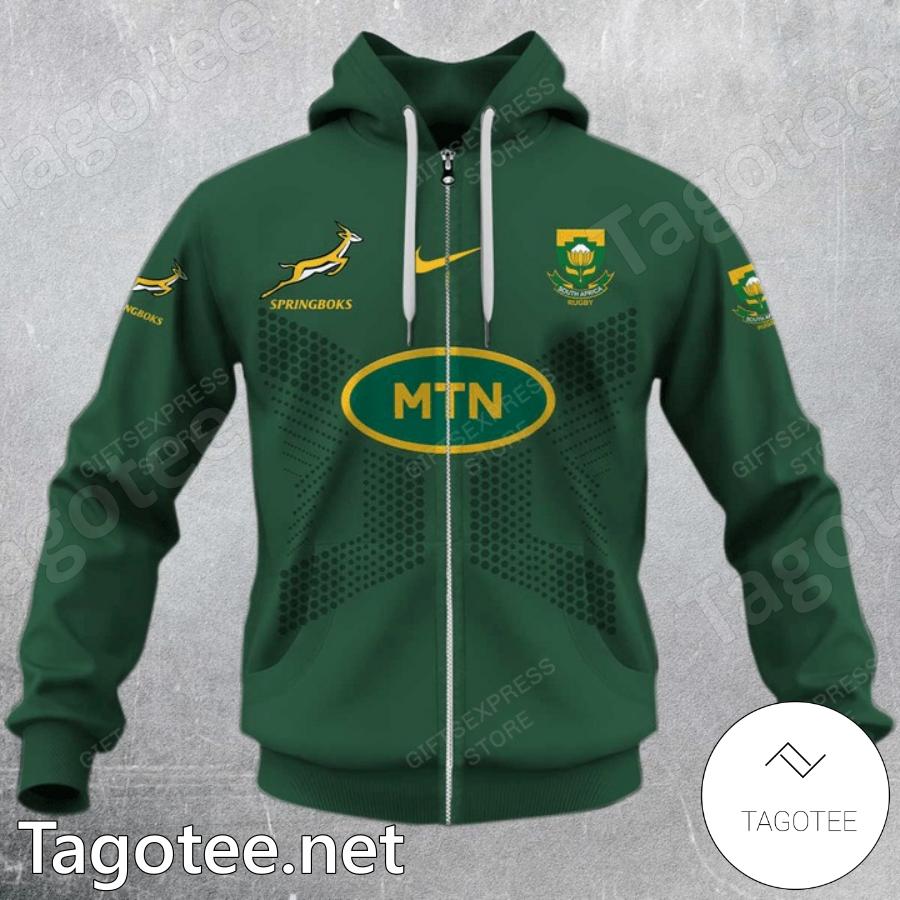 South African Springboks Personalized T-shirt, Hoodie y