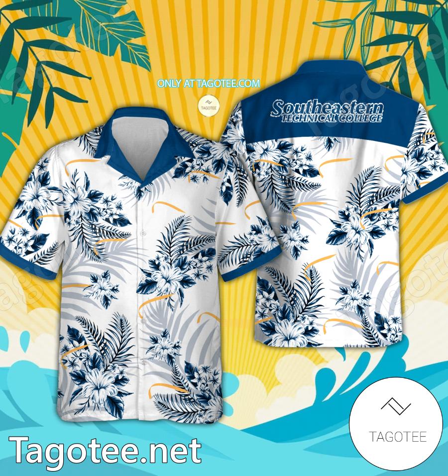 Southeastern Technical College Hawaiian Shirt, Beach Shorts - EmonShop