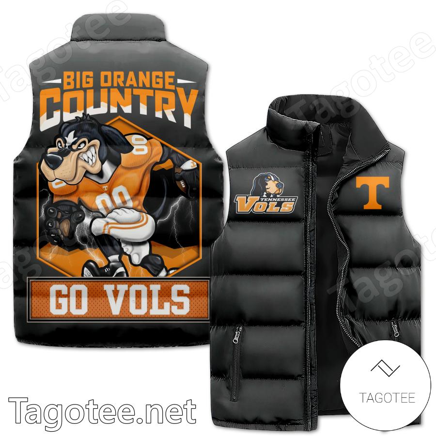 Tennessee Volunteers Big Orange Country Go Vols Puffer Vest