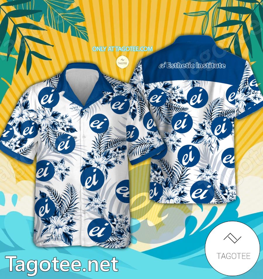 The Esthetic Institute Hawaiian Shirt, Beach Shorts - EmonShop