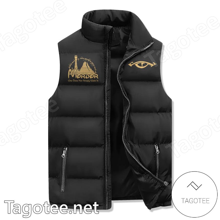 The Lord Of The Rings One Ring To Rule Them All Sleeveless Puffer Vest a
