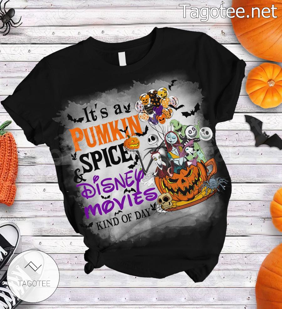 The Night Before Christmas It's A Pumpkin Spice Disney Movie Kind Of Day Pajamas Set a