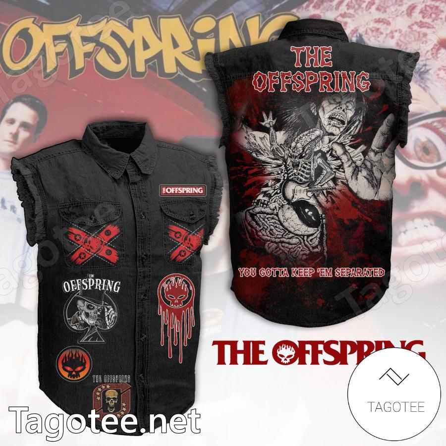 The Offspring You Gotta Keep Em Separated Denim Vest Jacket