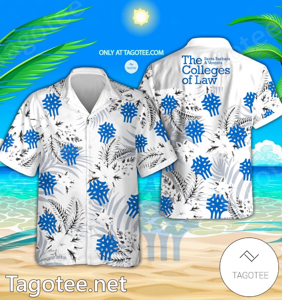 The Santa Barbara and Ventura Colleges of Law at Ventura Hawaiian Shirt, Beach Shorts - EmonShop