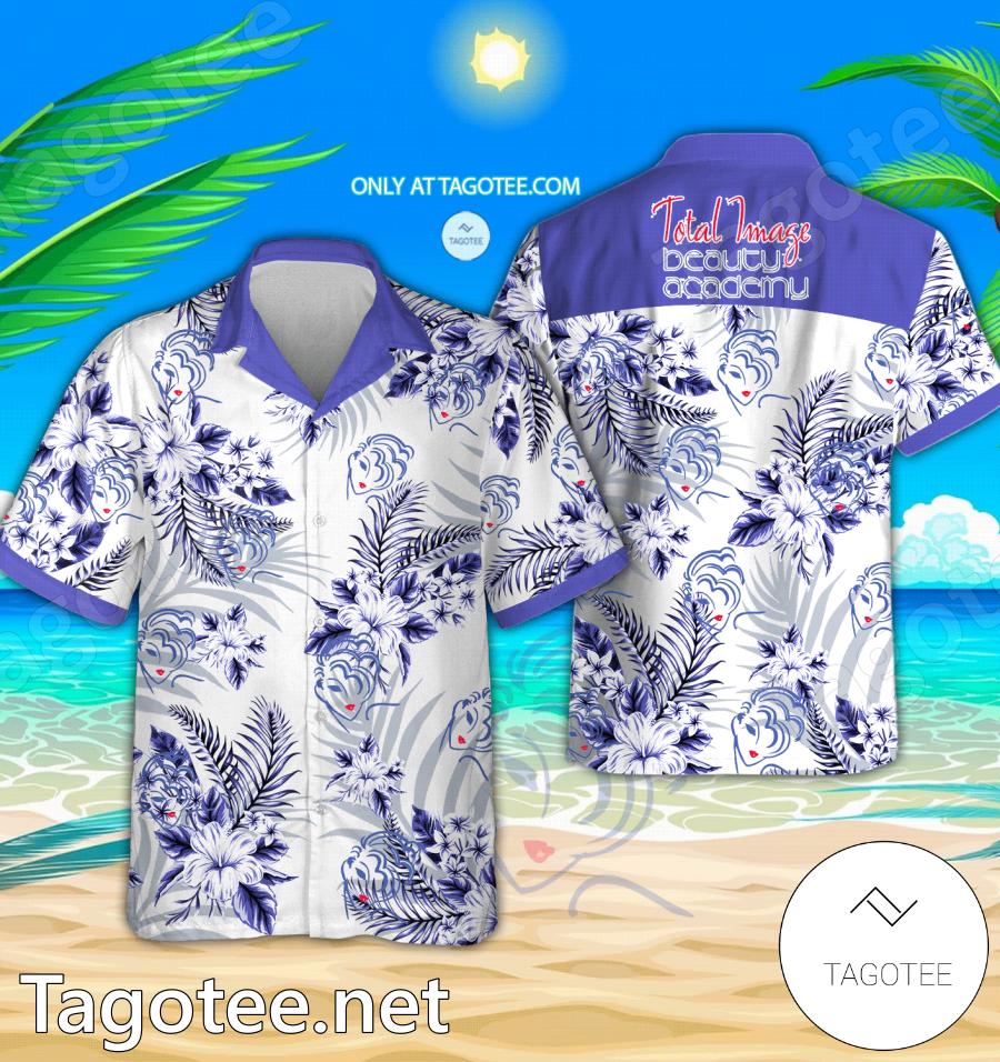 Total Image Beauty Academy Hawaiian Shirt, Beach Shorts - EmonShop