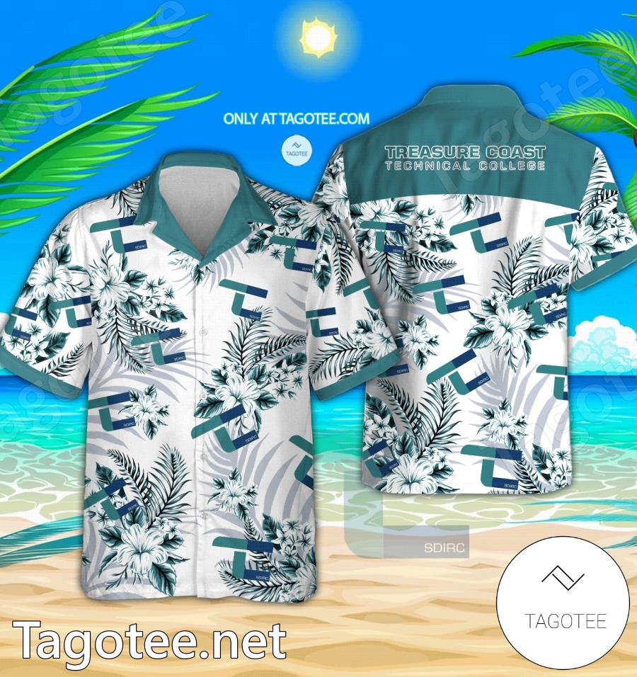 Treasure Coast Technical College Hawaiian Shirt, Beach Shorts - EmonShop