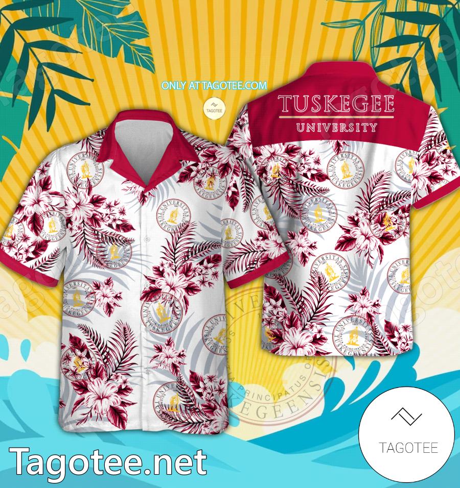 Tuskegee University Hawaiian Shirt, Beach Shorts - EmonShop