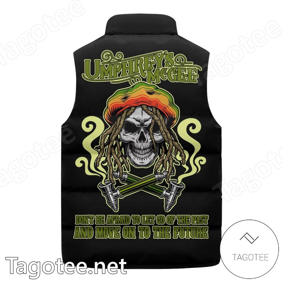 Umphrey's Mcgee Don't Be Afraid To Let Go Of The Past Sleeveless Puffer Vest b