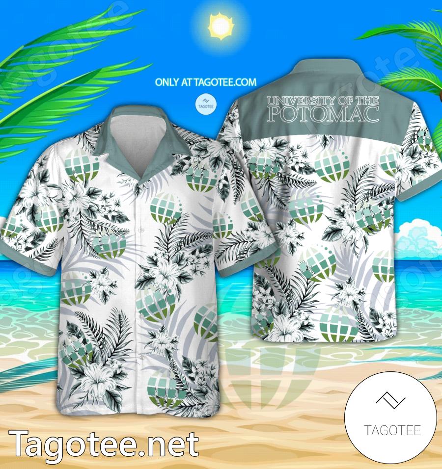 University of the Potomac-VA Campus Hawaiian Shirt, Beach Shorts - EmonShop