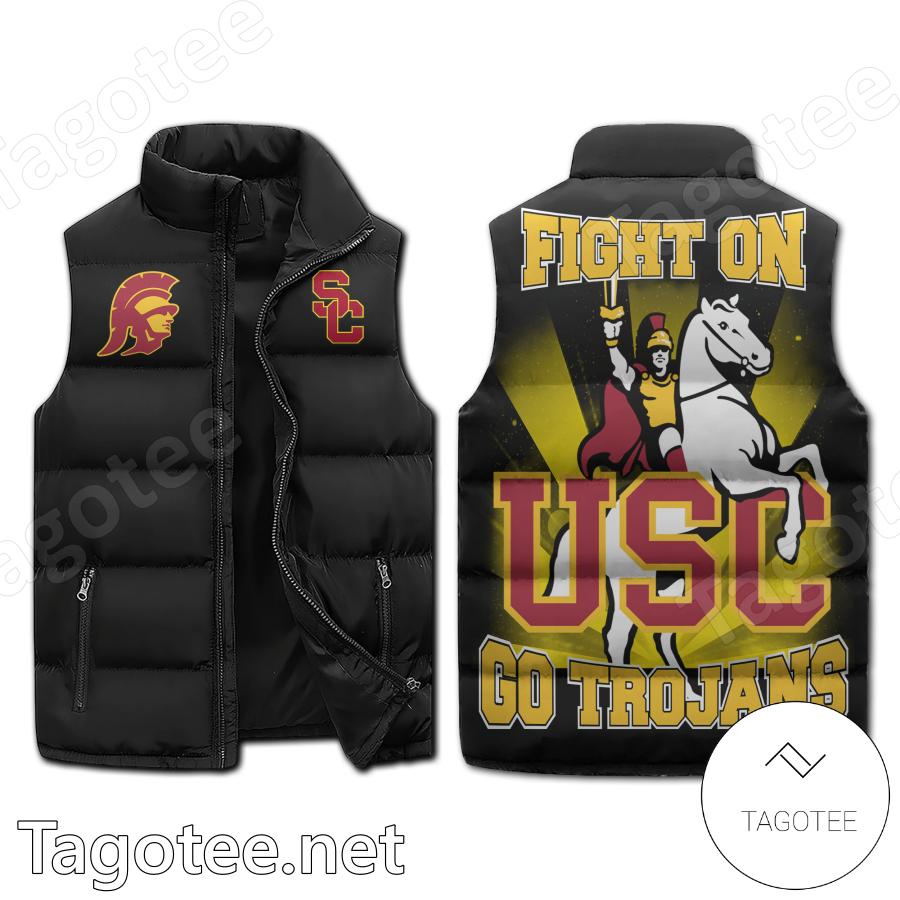 Usc Trojans Fight On Puffer Vest