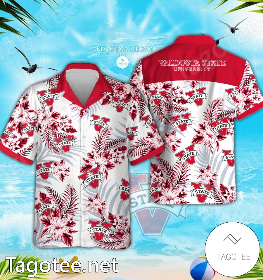 Valdosta State University Hawaiian Shirt, Beach Shorts - EmonShop