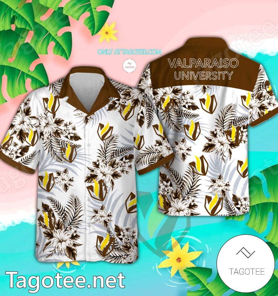 Valparaiso University Hawaiian Shirt, Beach Shorts - EmonShop