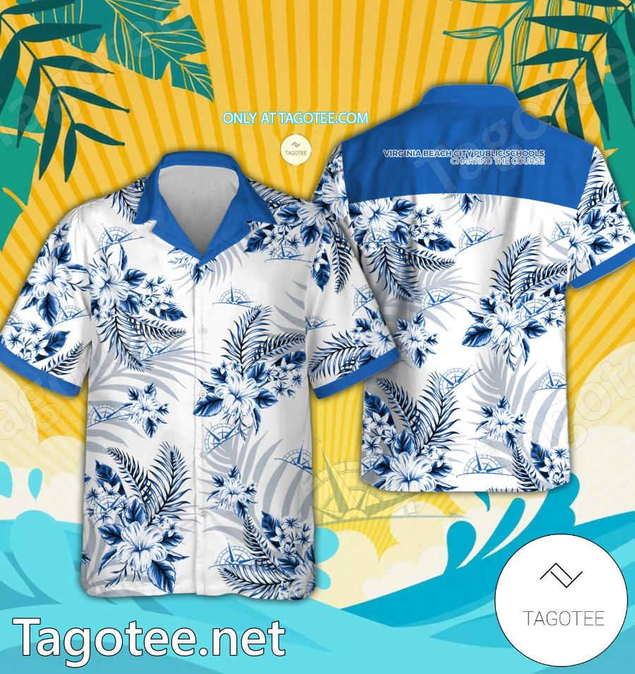 Virginia Beach City Public Schools School of Practical Nursing Hawaiian Shirt, Beach Shorts - EmonShop