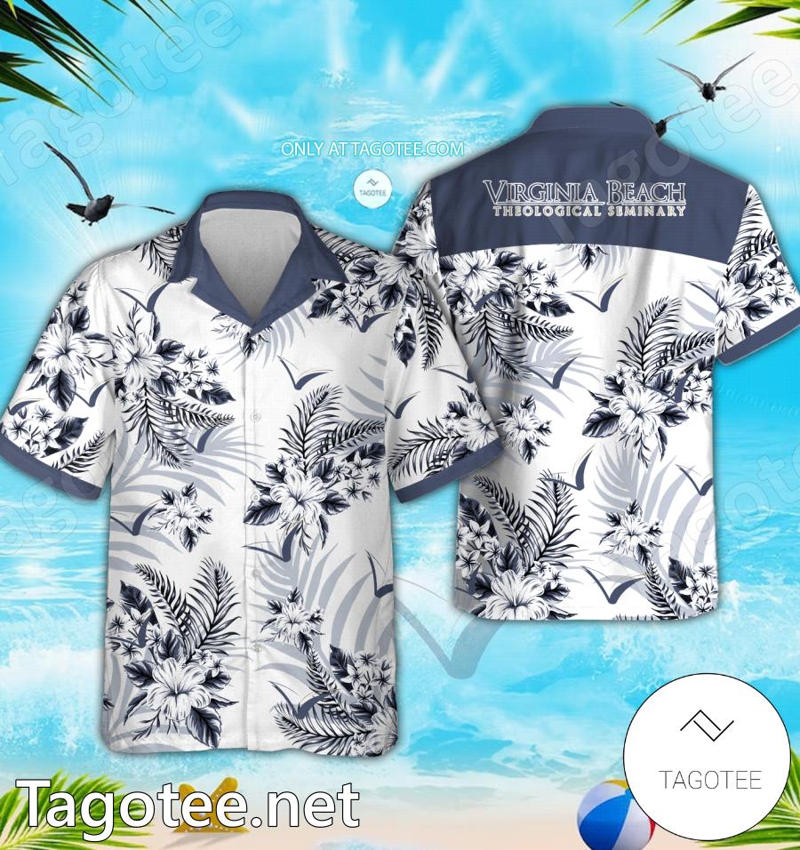 Virginia Beach Theological Seminary Hawaiian Shirt, Beach Shorts - EmonShop