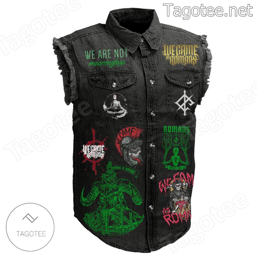 We Came As Romans Hope We Are Not Meaningless Denim Jean Vest a