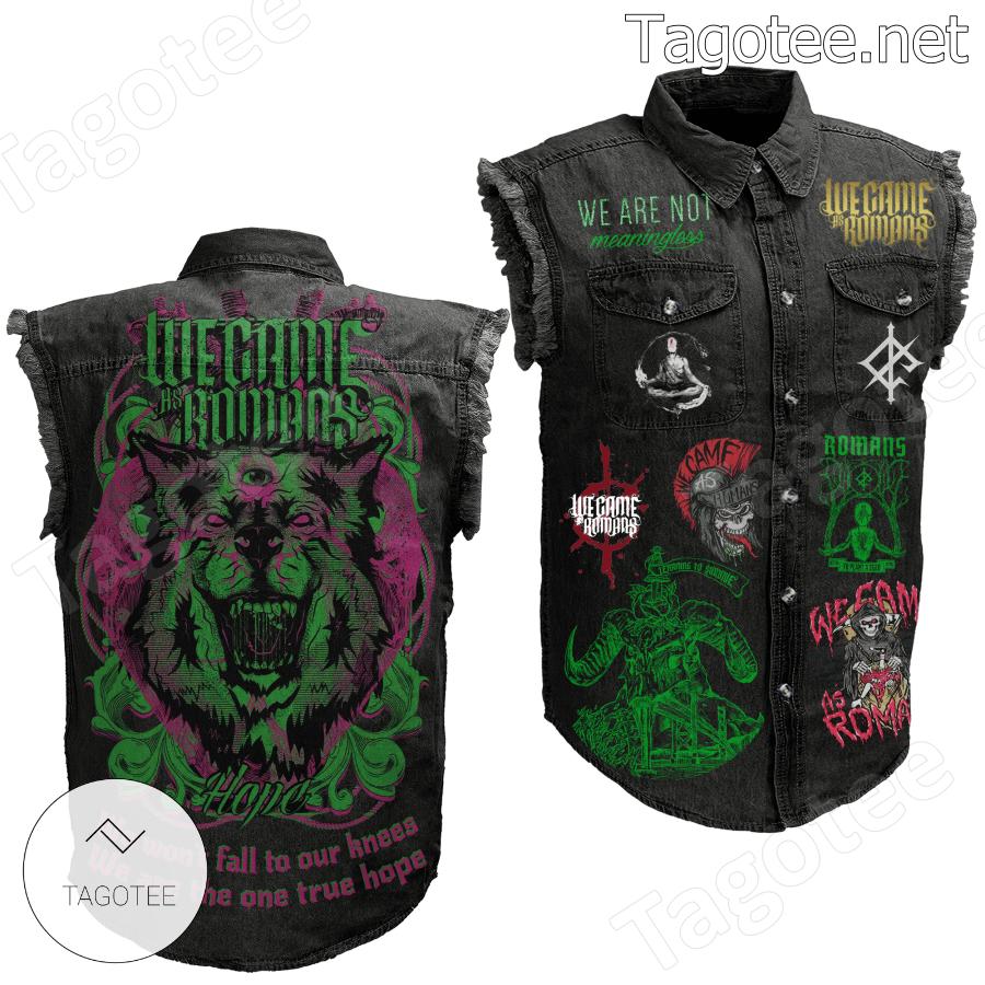 We Came As Romans Hope We Are Not Meaningless Denim Jean Vest