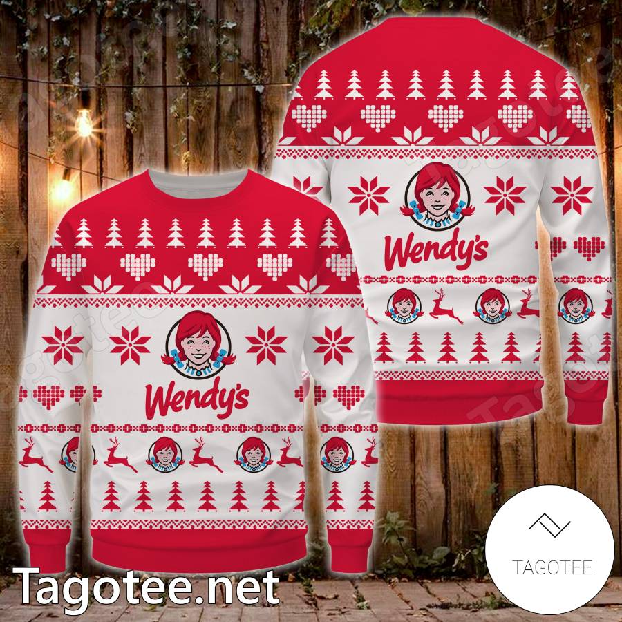 Wendy’s Christmas T-shirt, Hoodie a