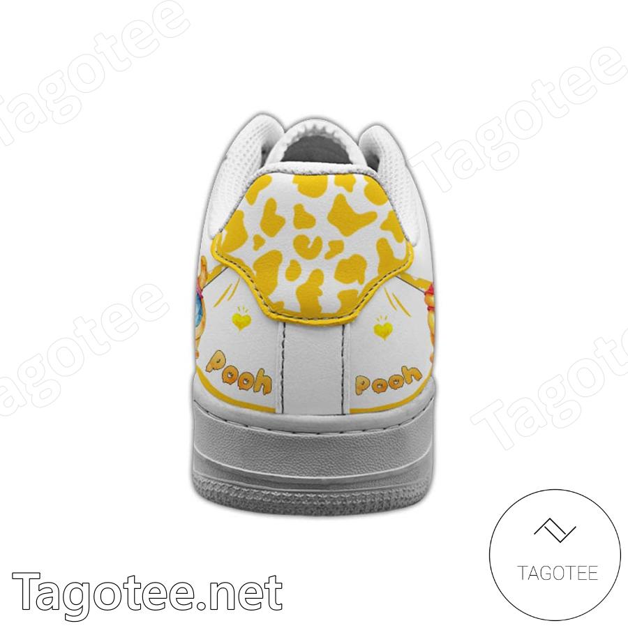 Winnie The Pooh Just Do It Personalized Air Force 1 Shoes b