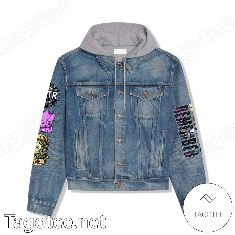 A Day To Remember Hooded Denim Jacket a