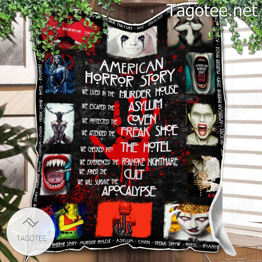 American Horror Story We Lived In The Murder House Blanket a