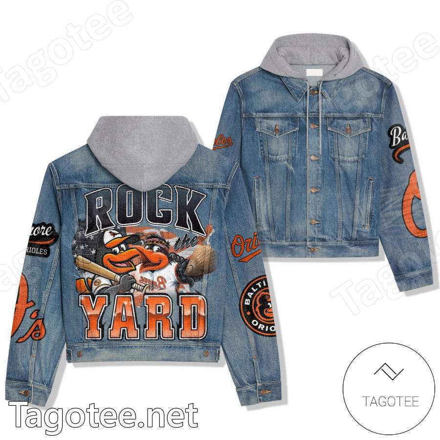 Baltimore Orioles Rock Yard Hooded Denim Jacket