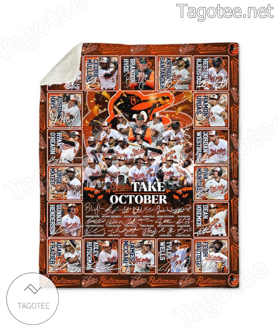 Baltimore Orioles Take October Signatures Blanket a