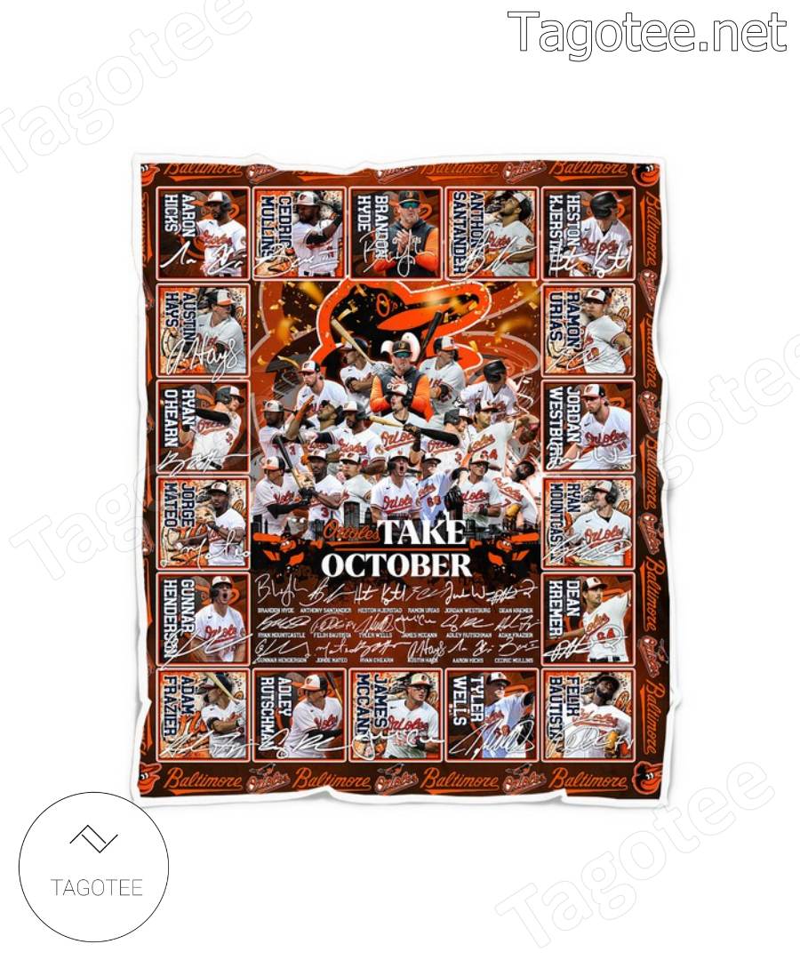 Baltimore Orioles Take October Signatures Blanket