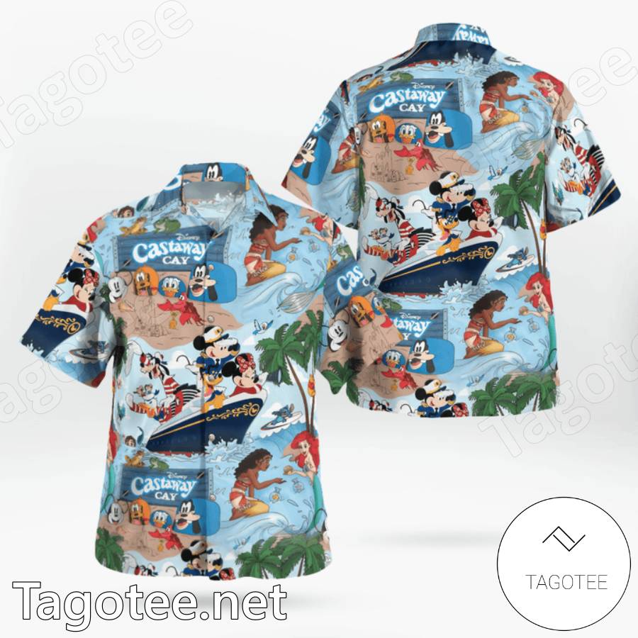 Disney Castaway Cay Hawaiian Shirt
