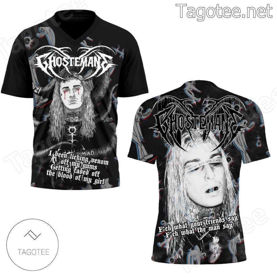 Ghostemane I Been Licking Venom T-shirt, Hoodie x