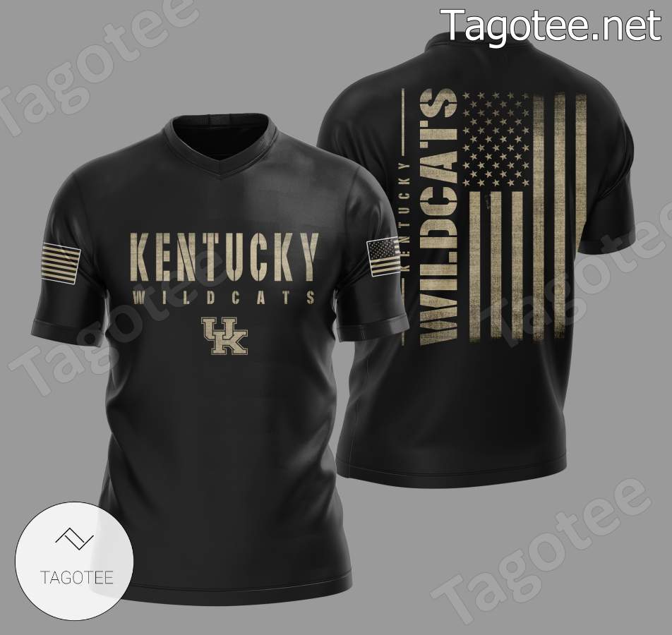 Kentucky Wildcats American Flag Shirt - Tagotee