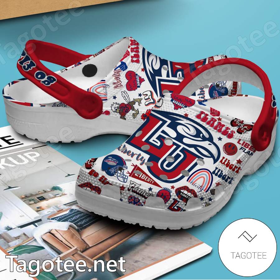 Tampa Bay Buccaneers Metal Pattern Crocs Clogs - Tagotee