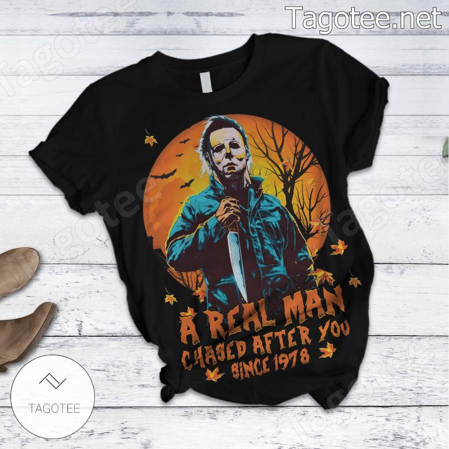 Michael Myers A Real Man Chased After You Since 1978 Pajamas Set a