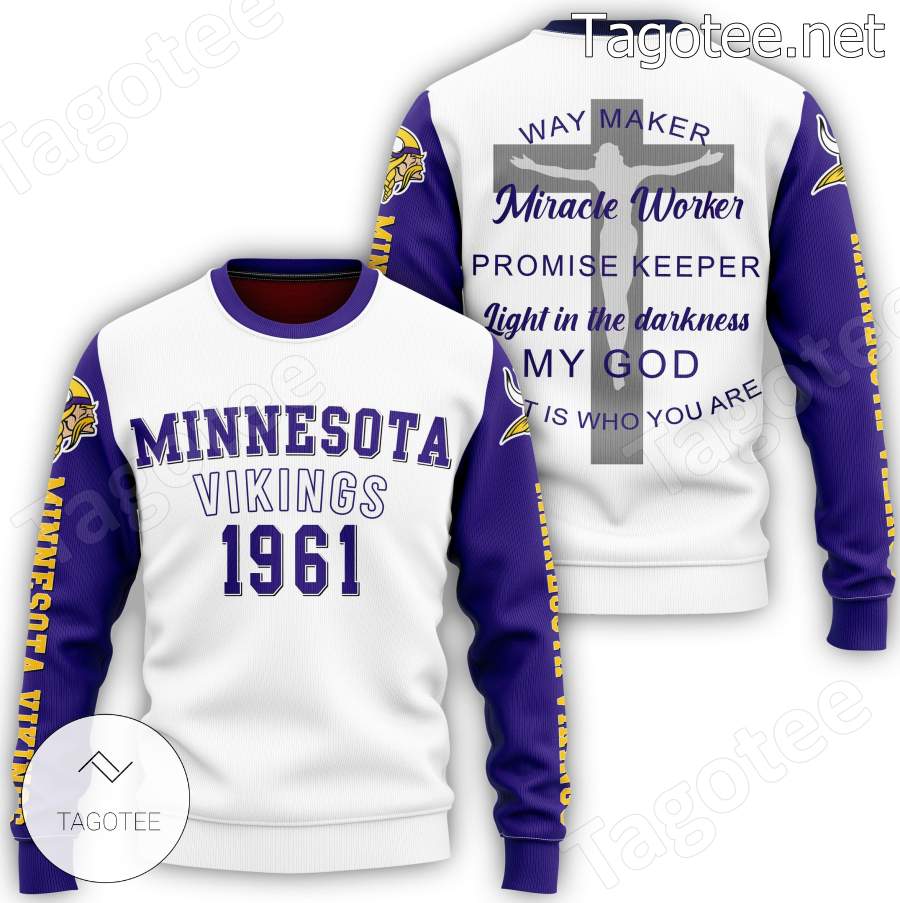 Minnesota Vikings 1961 My God T-shirt, Hoodie a
