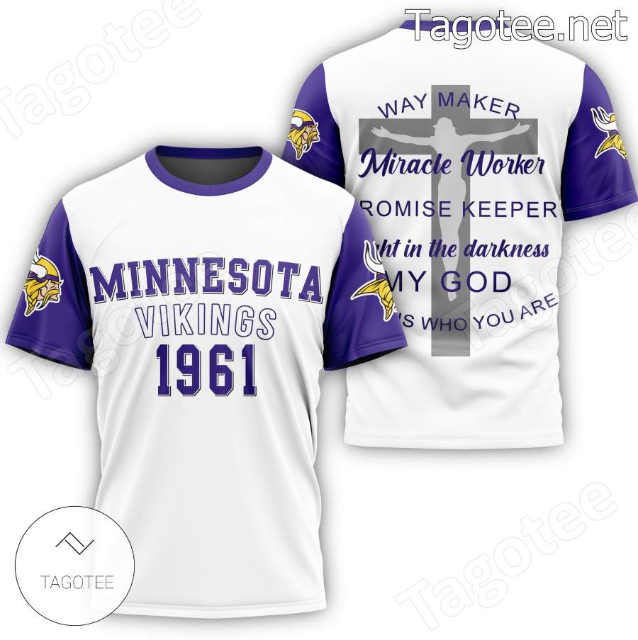 Minnesota Vikings 1961 My God T-shirt, Hoodie b