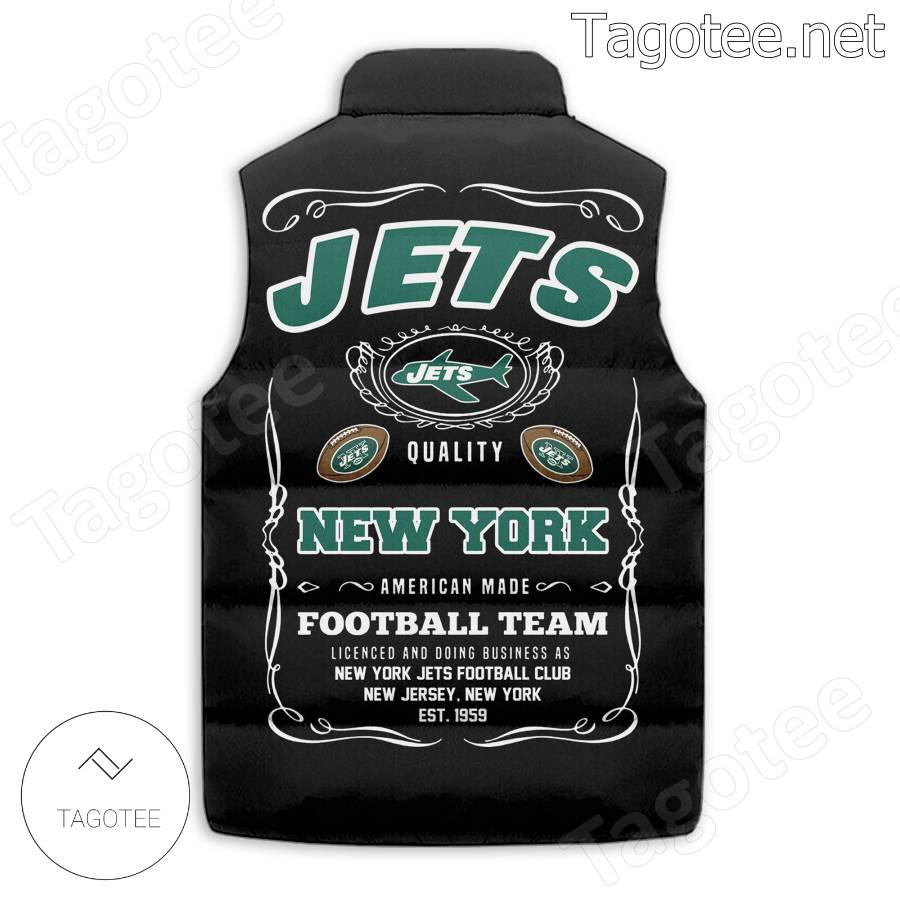 New York Jets Go Jets Puffer Vest a