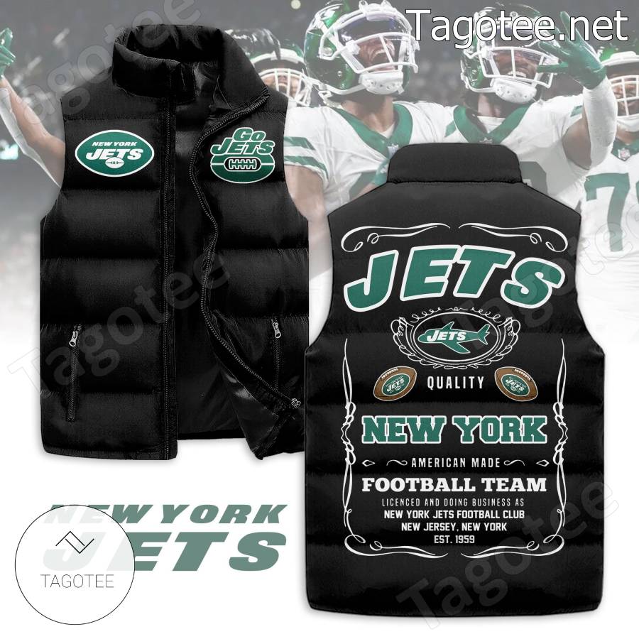 New York Jets Go Jets Puffer Vest