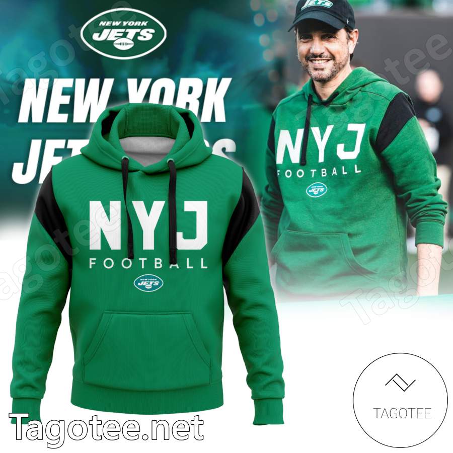 New York Jets NYJ Football Green Hoodie