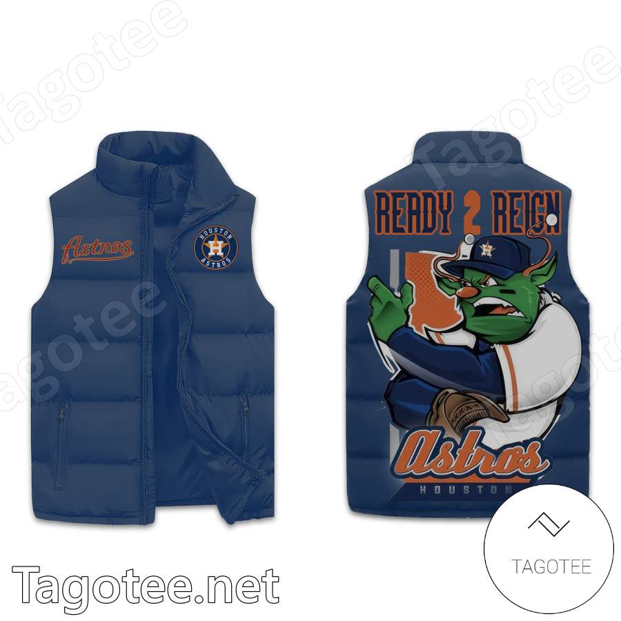 Houston Astros MLB Ready 2 Reign Baseball Jacket - Growkoc