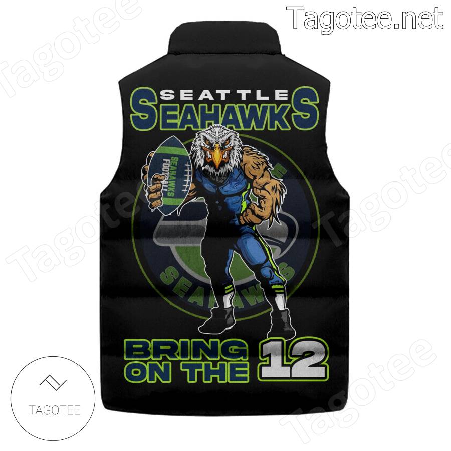 Seattle Seahawks Pet Puffer Vest