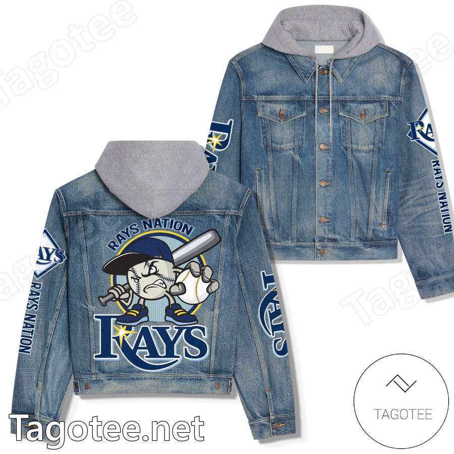 Tampa Bay Rays National Hooded Denim Jacket