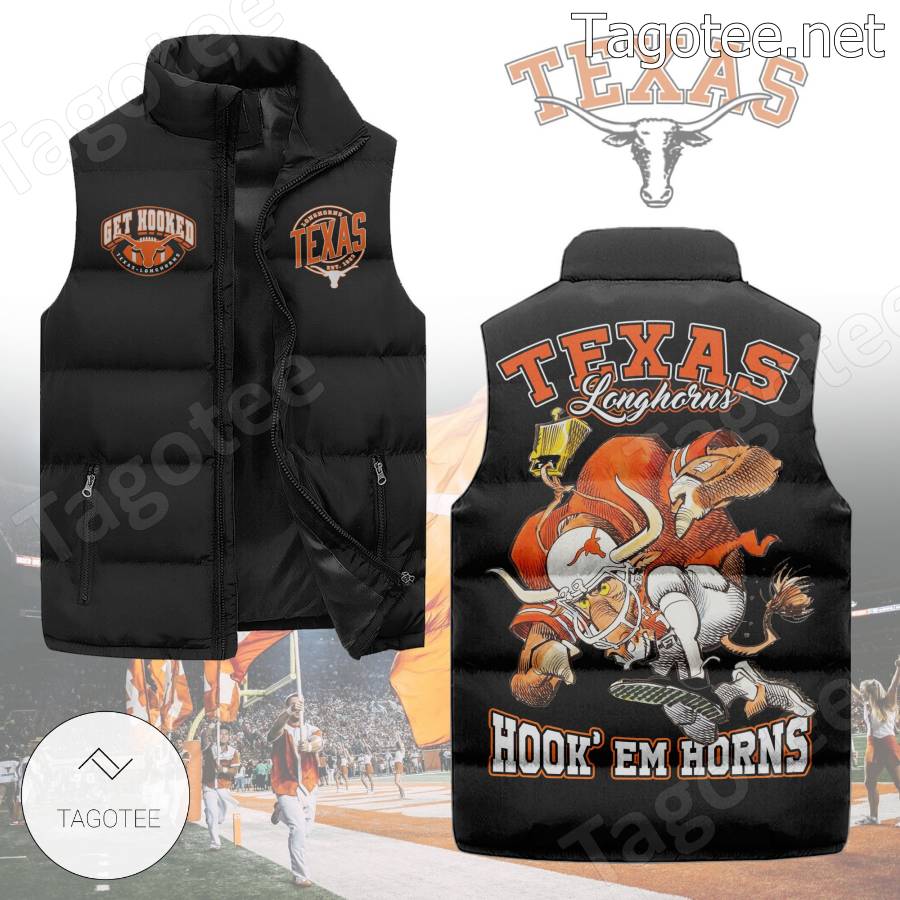 Houston Astros Ready 2 Reign Skull Men's Sleeveless Puffer Jacket - Tagotee