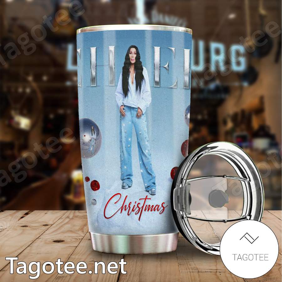 Cher Christmas Tumbler a