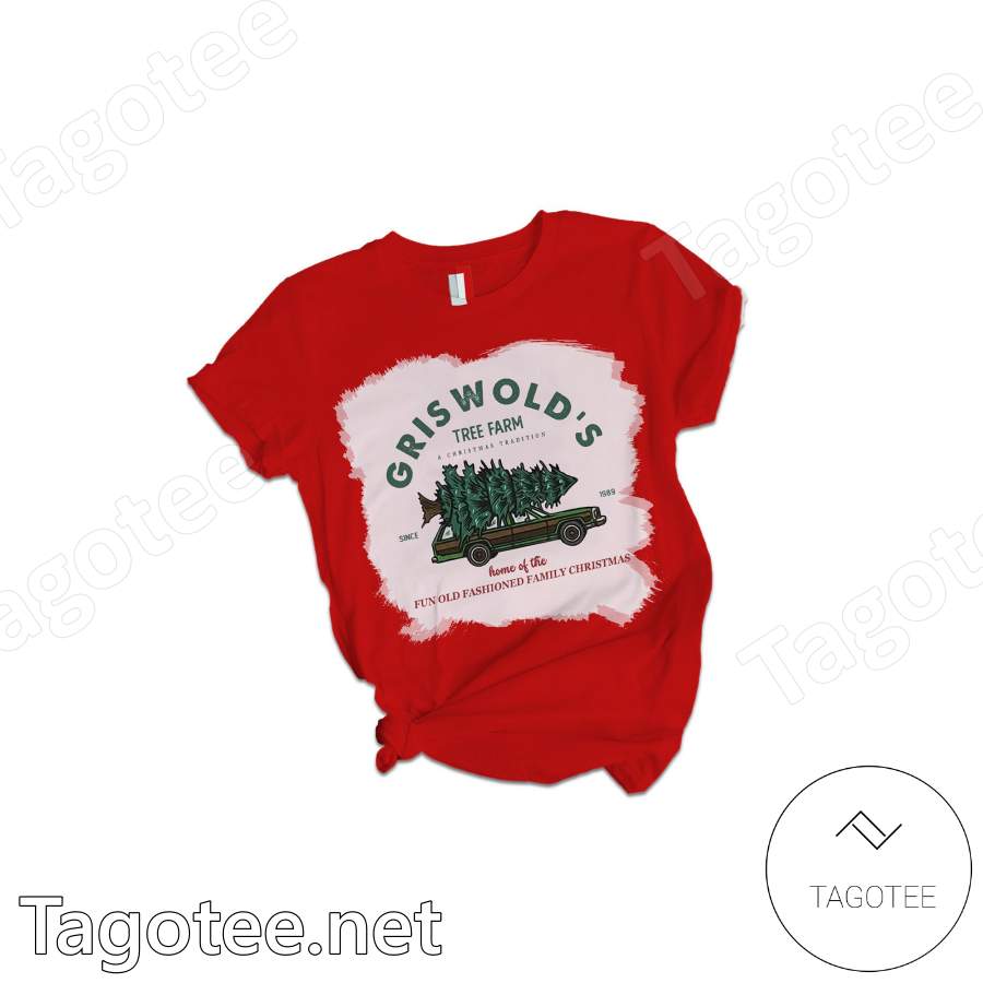 Griswold's Tree Farm Home Of The Fun Old Fashioned Family Christmas Pajamas Set a
