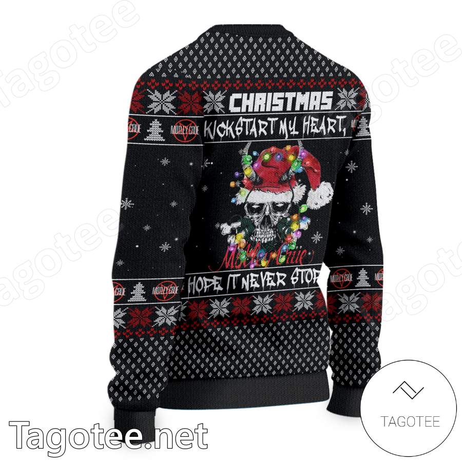 Have A Motley Sixxmas Happy Crue Year Ugly Christmas Sweater a