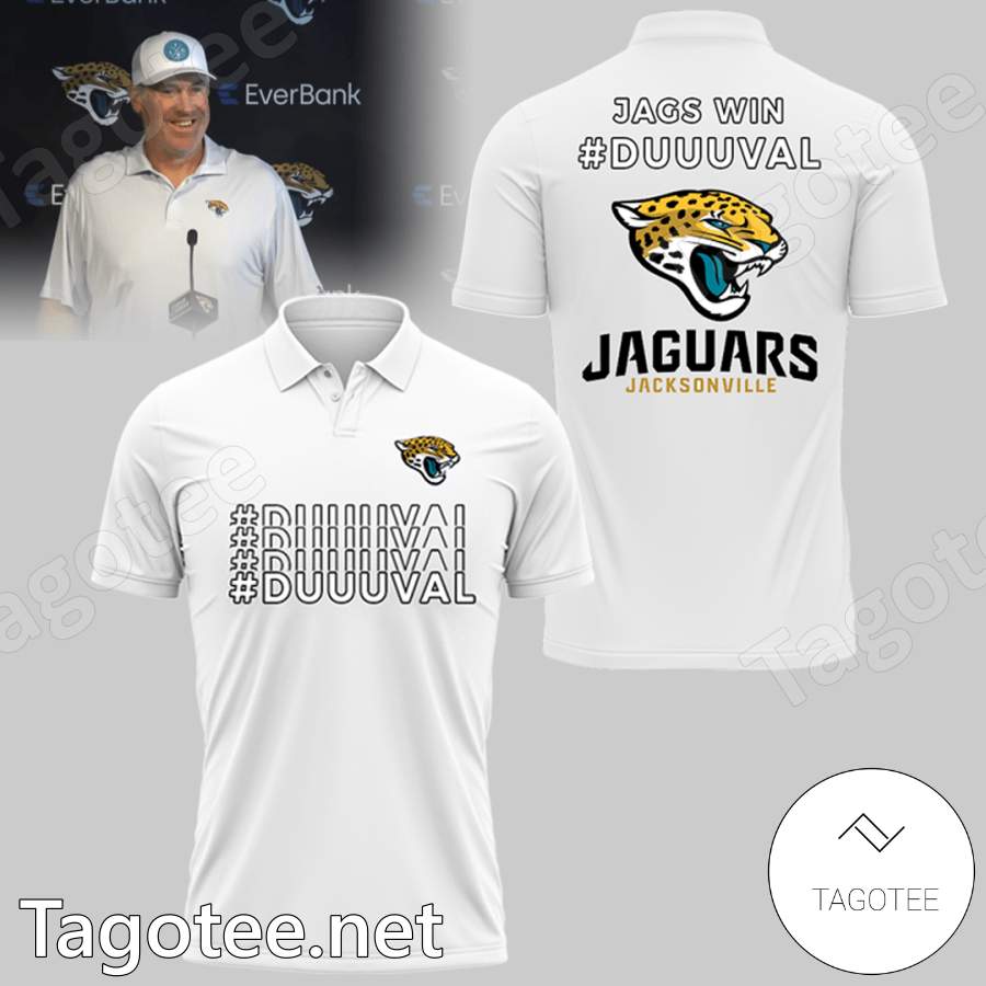 Jacksonville Jaguars Jags Win Duuuval Polo Shirt