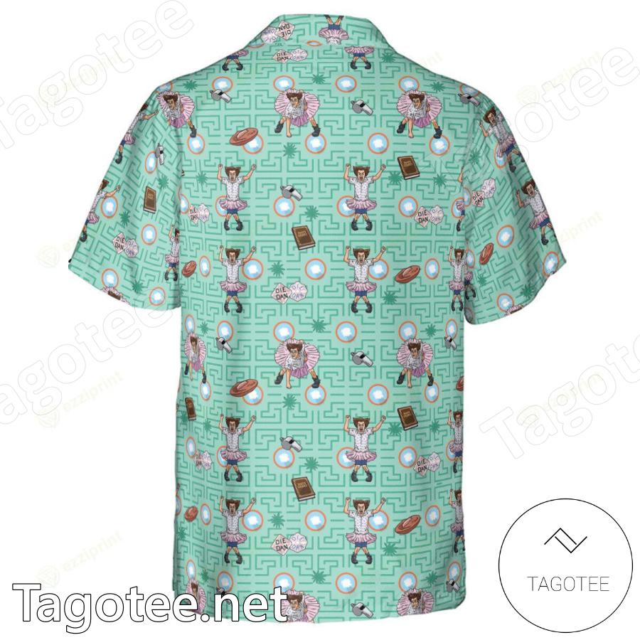 Jim Carrey Ace Ventura Tutu Dance Hawaiian Shirt c