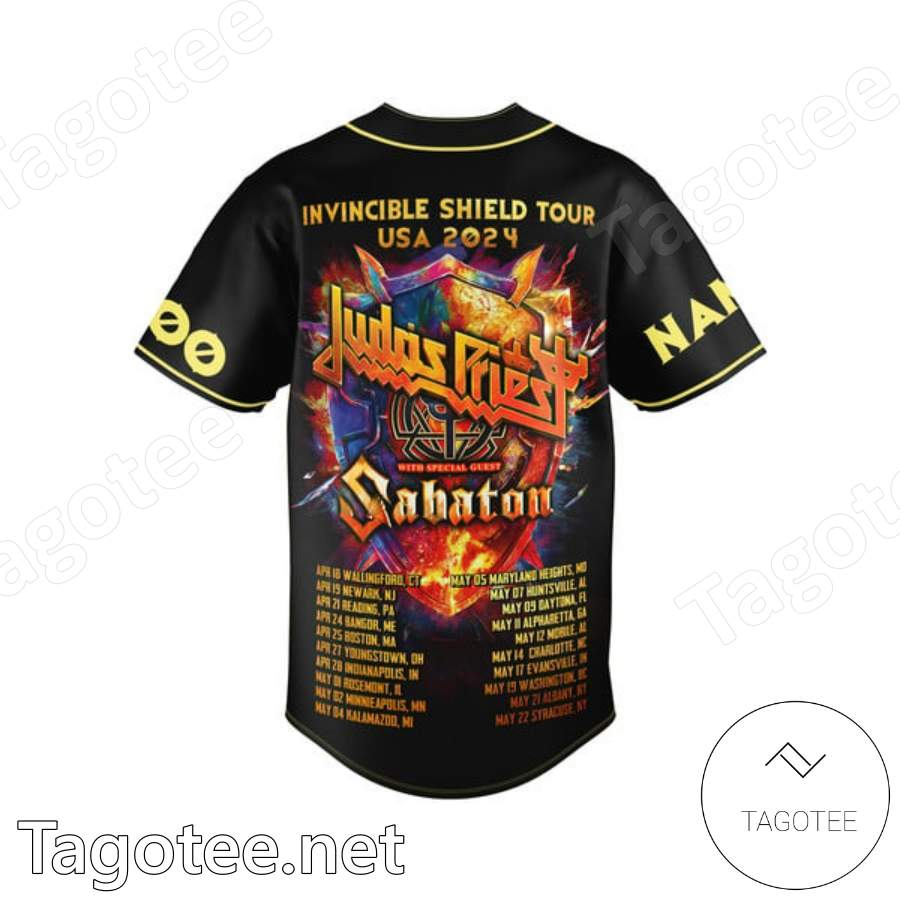 Judas Priest Invincible Shield Tour Europe 2024 Germany In July Two Sided  Essentials T-Shirt - Masteez