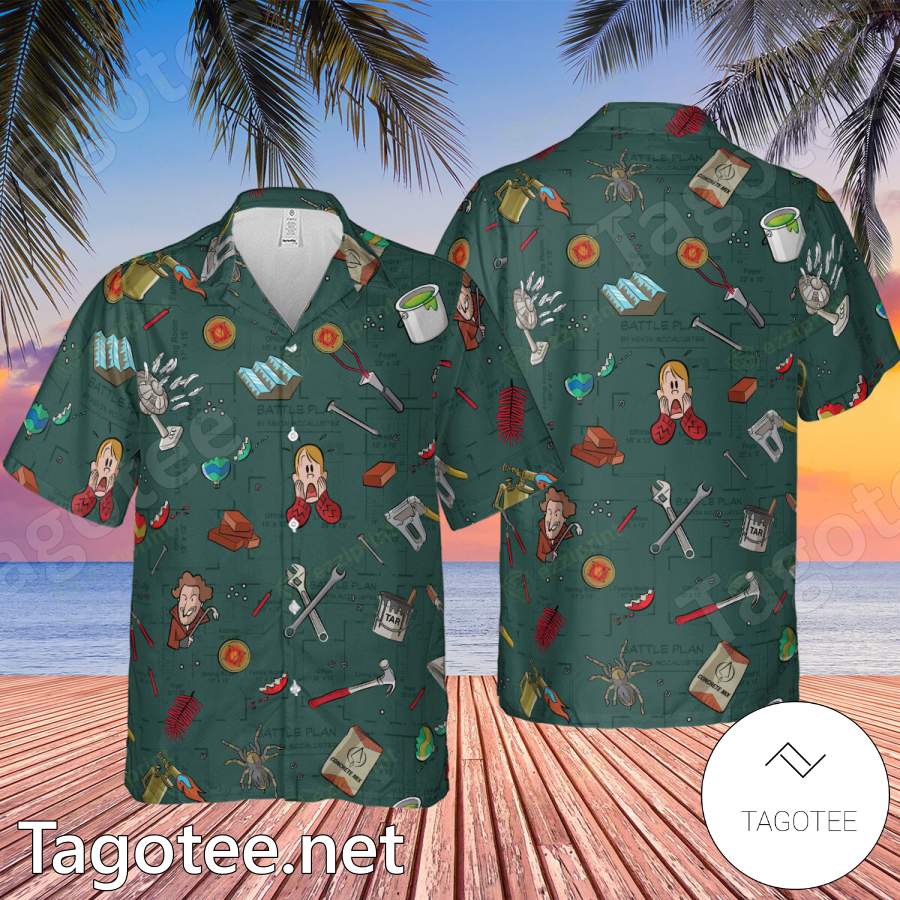 Kevin Home Alone Christmas Is Coming Hawaiian Shirt